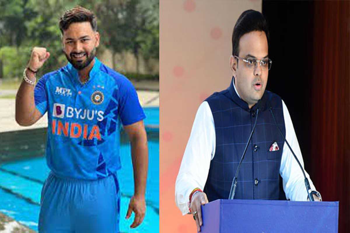 ऋषभ पंत खेल सकते हैं टी20 वर्ल्ड कप : जय शाह